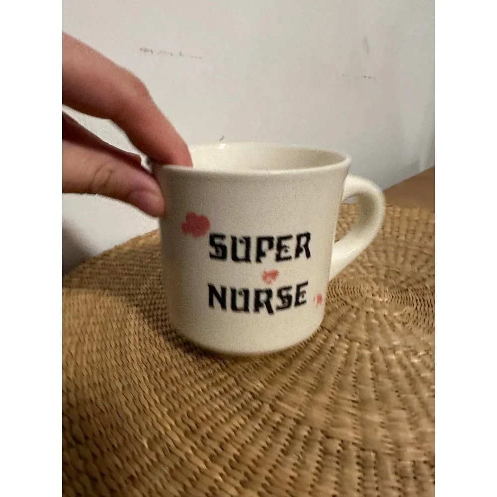 Vintage Super Nurse mug